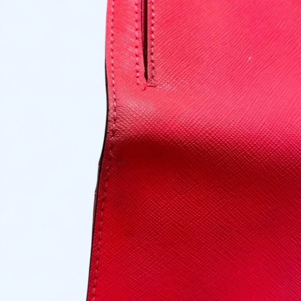 Kate Spade Large Slim Bifold Wallet Saffiano Leather candied‎ madison